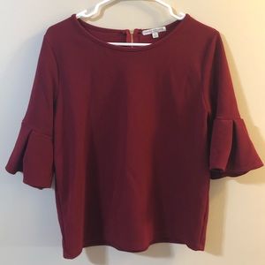 Green Envelope blouse L